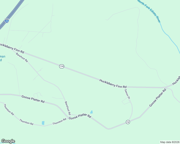 map of restaurants, bars, coffee shops, grocery stores, and more near 965 Huckleberry Finn Road in Batesburg-Leesville