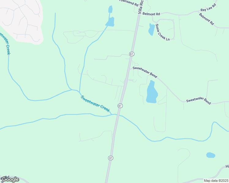 map of restaurants, bars, coffee shops, grocery stores, and more near 48 Beaver Pointe in Villa Rica