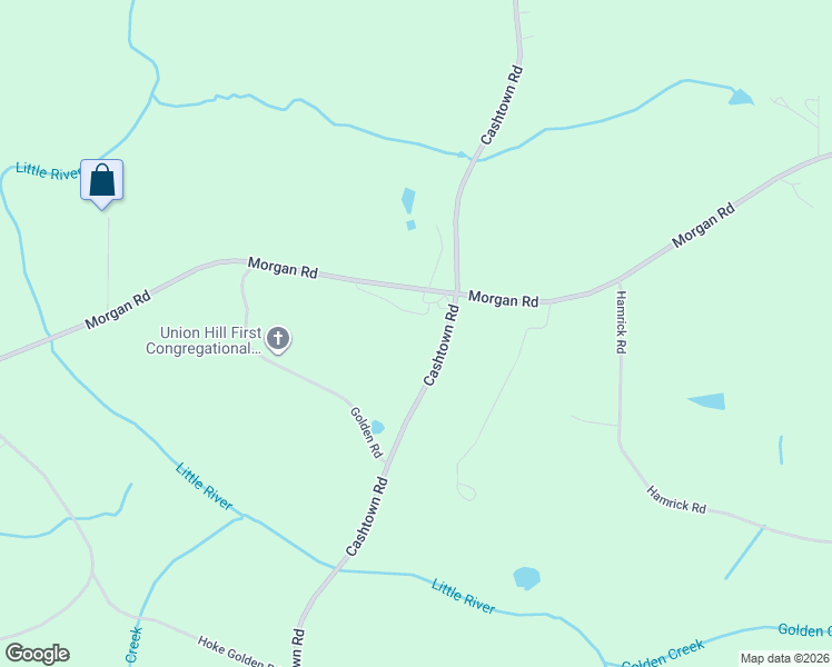 map of restaurants, bars, coffee shops, grocery stores, and more near 3450 Cashtown Road in Bremen