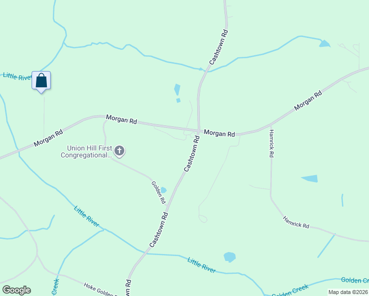 map of restaurants, bars, coffee shops, grocery stores, and more near 3450 Cashtown Road in Bremen