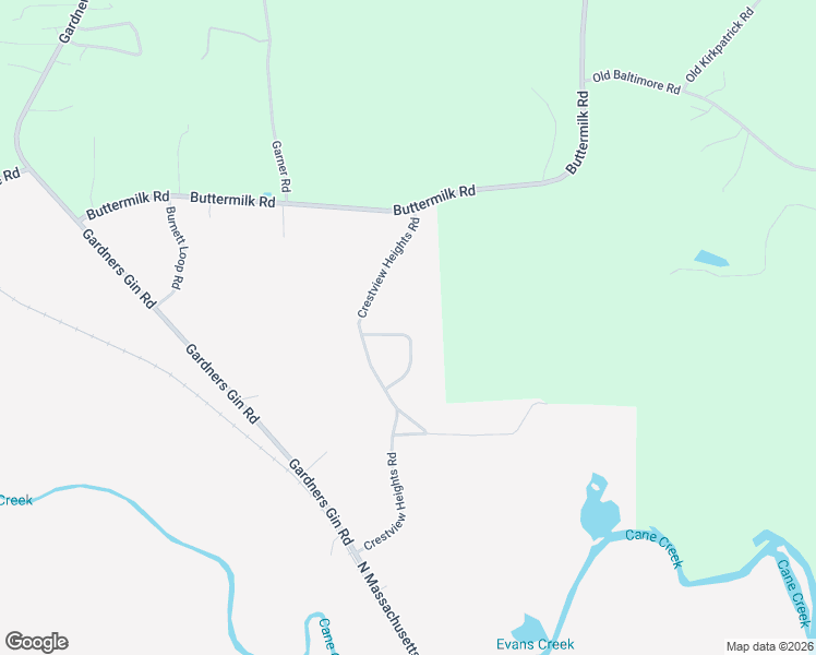 map of restaurants, bars, coffee shops, grocery stores, and more near 160 Crestview Heights Circle in Cordova