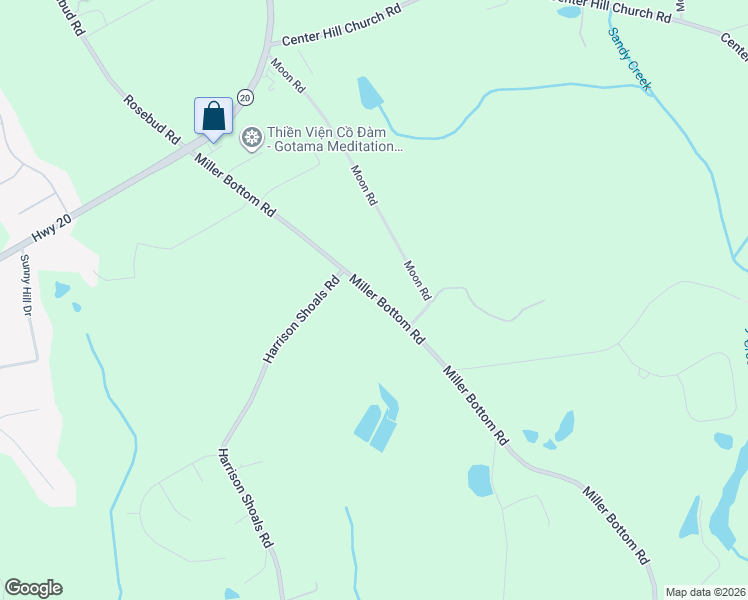 map of restaurants, bars, coffee shops, grocery stores, and more near Miller Bottom Rd in Conyers