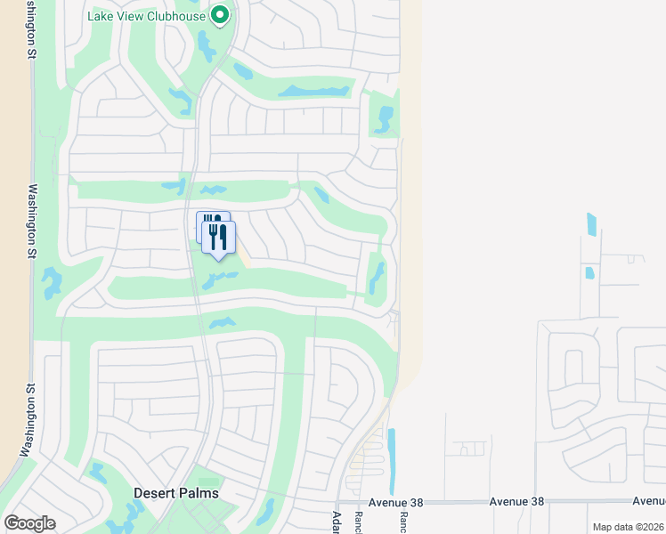 map of restaurants, bars, coffee shops, grocery stores, and more near 78668 Kentia Palm Drive in Palm Desert