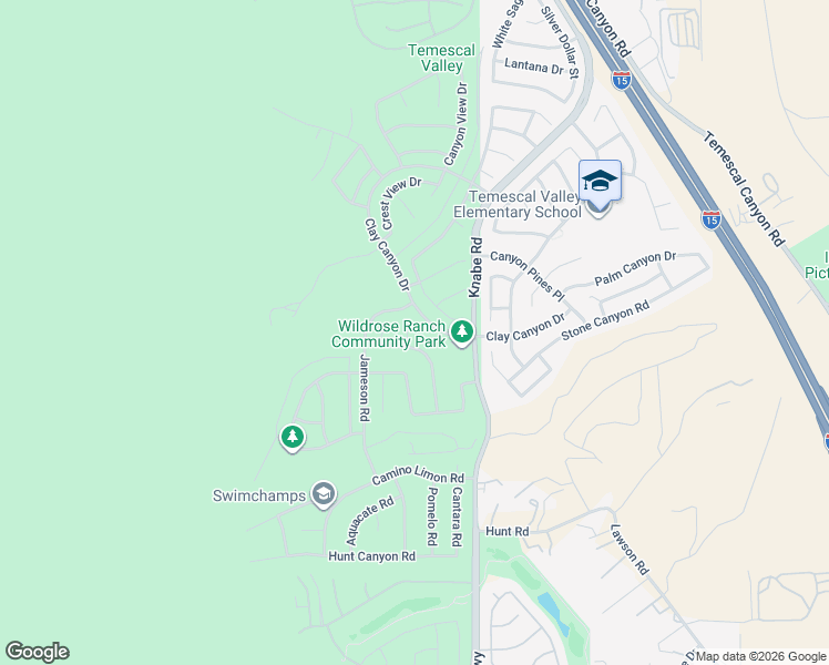map of restaurants, bars, coffee shops, grocery stores, and more near 23235 Crocus Court in Corona