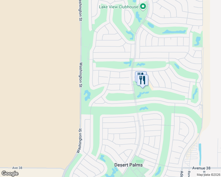 map of restaurants, bars, coffee shops, grocery stores, and more near 78220 Gray Hawk Drive in Palm Desert