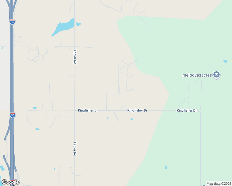 map of restaurants, bars, coffee shops, grocery stores, and more near Jimbo Road in Thackerville
