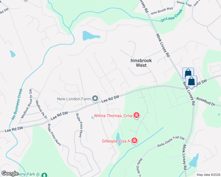 map of restaurants, bars, coffee shops, grocery stores, and more near 4360 Hillsborough Drive Southwest in Snellville