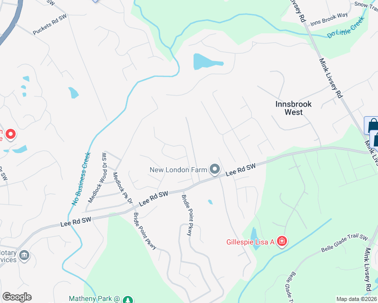 map of restaurants, bars, coffee shops, grocery stores, and more near 4286 Preserve Trail Southwest in Snellville