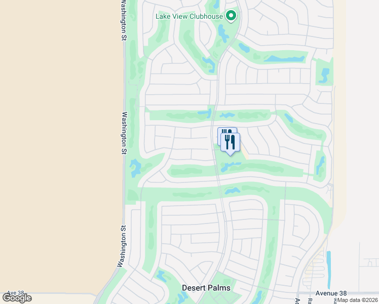 map of restaurants, bars, coffee shops, grocery stores, and more near 78311 Bovee Circle in Palm Desert
