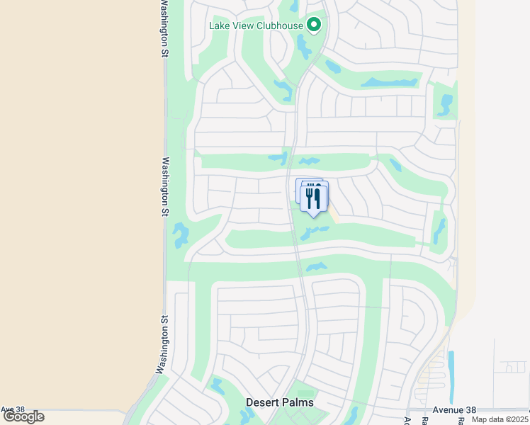 map of restaurants, bars, coffee shops, grocery stores, and more near 78311 Bovee Circle in Palm Desert