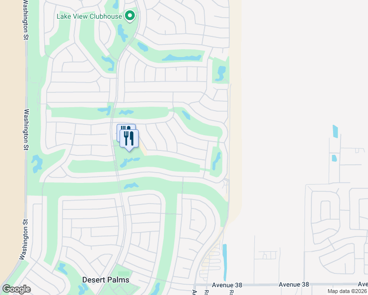 map of restaurants, bars, coffee shops, grocery stores, and more near 78605 Morning Star in Palm Desert