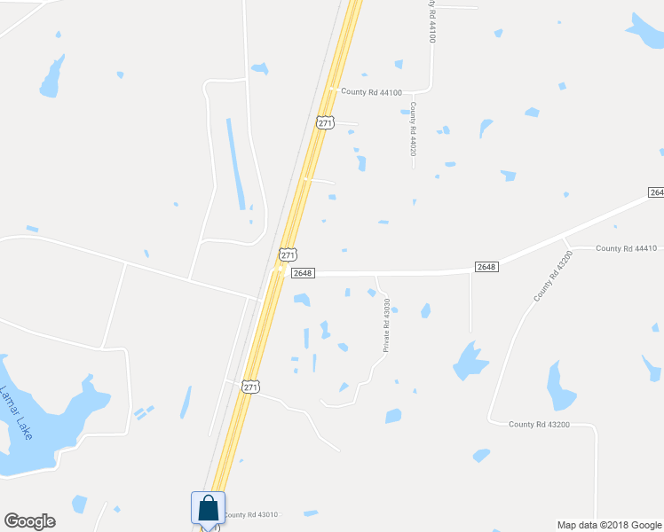 map of restaurants, bars, coffee shops, grocery stores, and more near 137 Farm to Market Road 2648 in Powderly