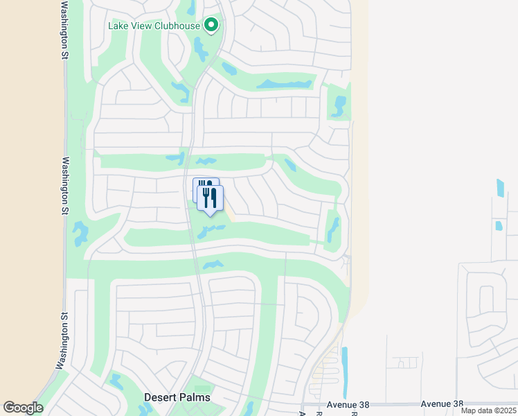 map of restaurants, bars, coffee shops, grocery stores, and more near 36673 Fan Palm Way in Palm Desert