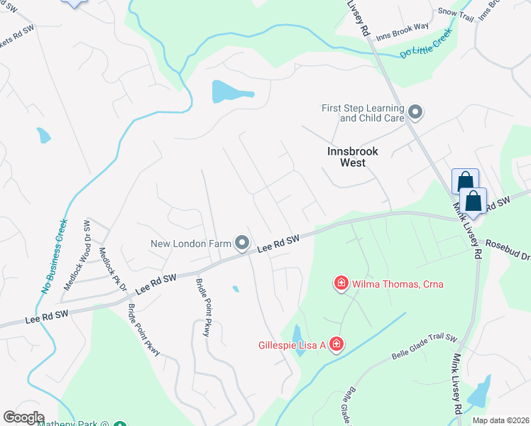 map of restaurants, bars, coffee shops, grocery stores, and more near 4344 Talmadge Trace SW in Snellville