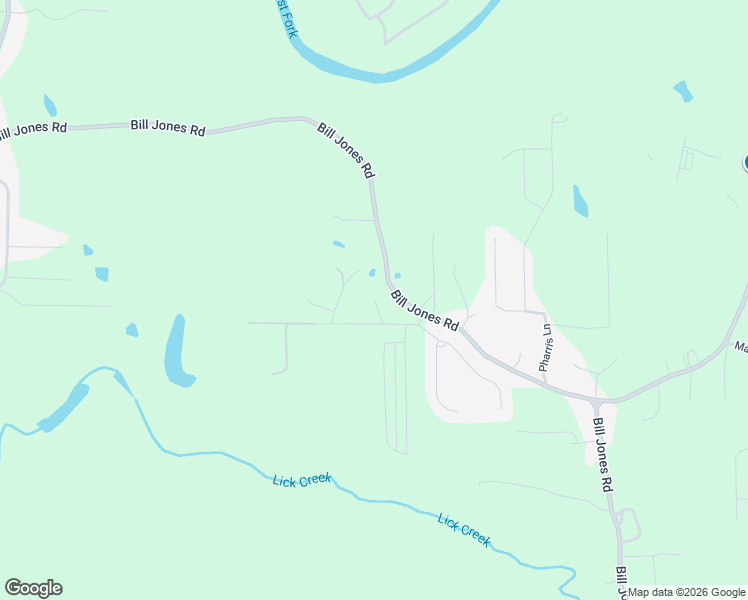 map of restaurants, bars, coffee shops, grocery stores, and more near 9575 Jersey Drive in Warrior