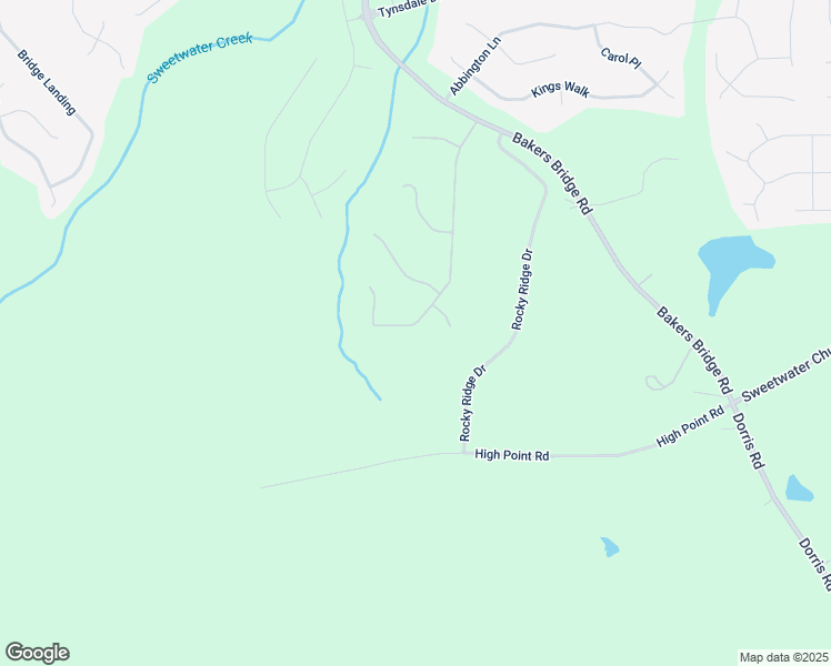 map of restaurants, bars, coffee shops, grocery stores, and more near 495 Stratford Drive in Douglasville
