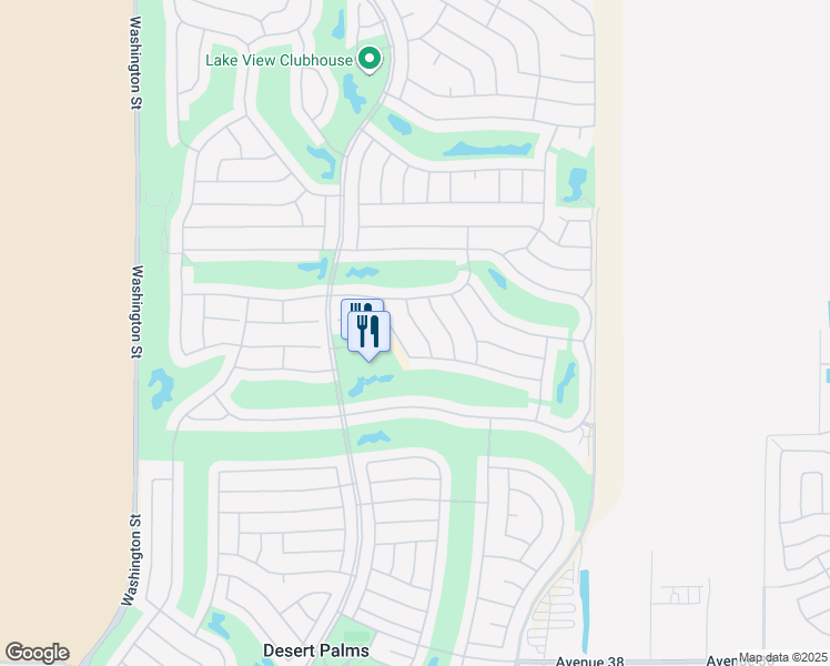 map of restaurants, bars, coffee shops, grocery stores, and more near 36531 Tallowood Drive in Palm Desert
