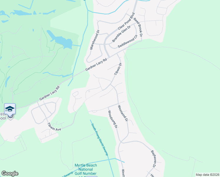 map of restaurants, bars, coffee shops, grocery stores, and more near 8805 Sparkle Court in Myrtle Beach