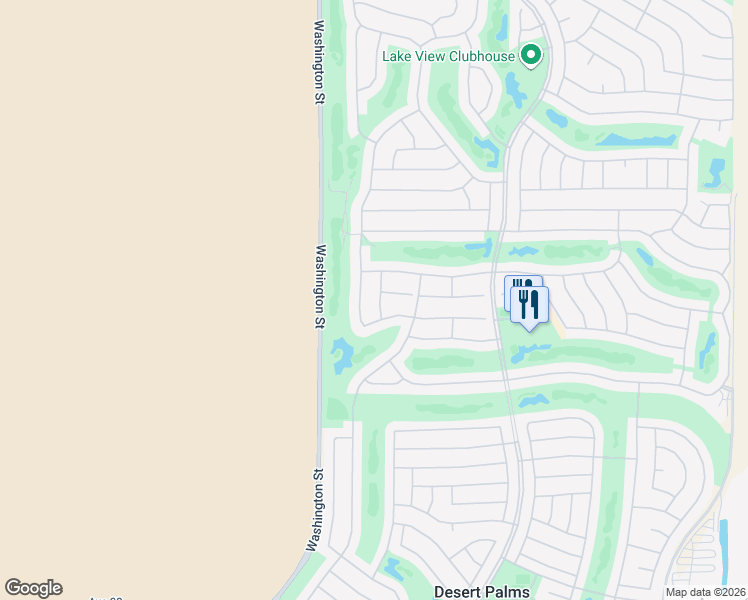 map of restaurants, bars, coffee shops, grocery stores, and more near 78151 Bovee Circle in Palm Desert