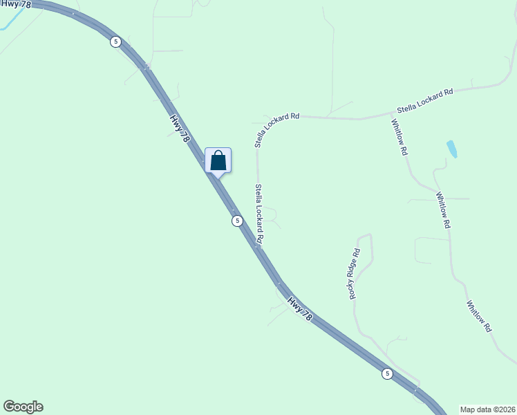 map of restaurants, bars, coffee shops, grocery stores, and more near 95-441 Stella Lockard Road in Cordova