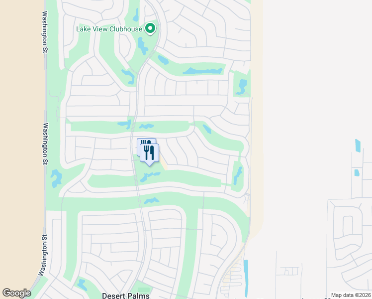 map of restaurants, bars, coffee shops, grocery stores, and more near 36598 Fan Palm Way in Palm Desert