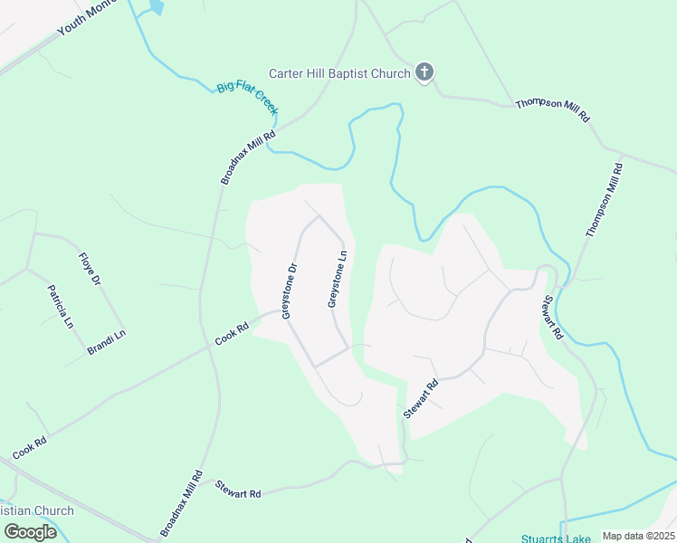 map of restaurants, bars, coffee shops, grocery stores, and more near 1633 Greystone Lane in Loganville