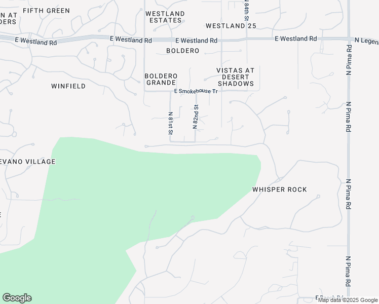 map of restaurants, bars, coffee shops, grocery stores, and more near 8167 East Leaning Rock Road in Scottsdale