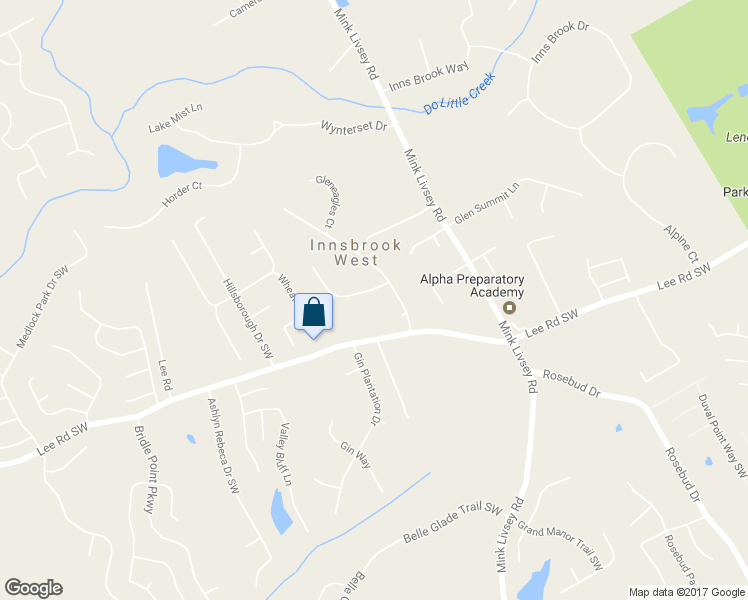 map of restaurants, bars, coffee shops, grocery stores, and more near 3580 Travelers Court in Snellville