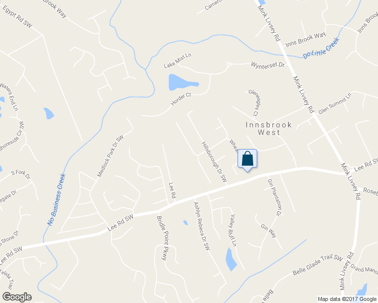 map of restaurants, bars, coffee shops, grocery stores, and more near 3910 Knotts Pass Road Southwest in Snellville