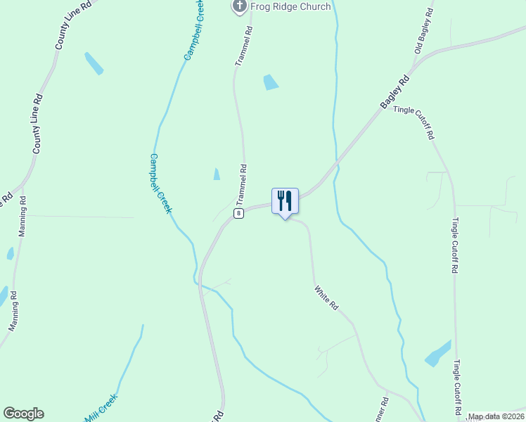 map of restaurants, bars, coffee shops, grocery stores, and more near 9389 Bagley Road in Dora