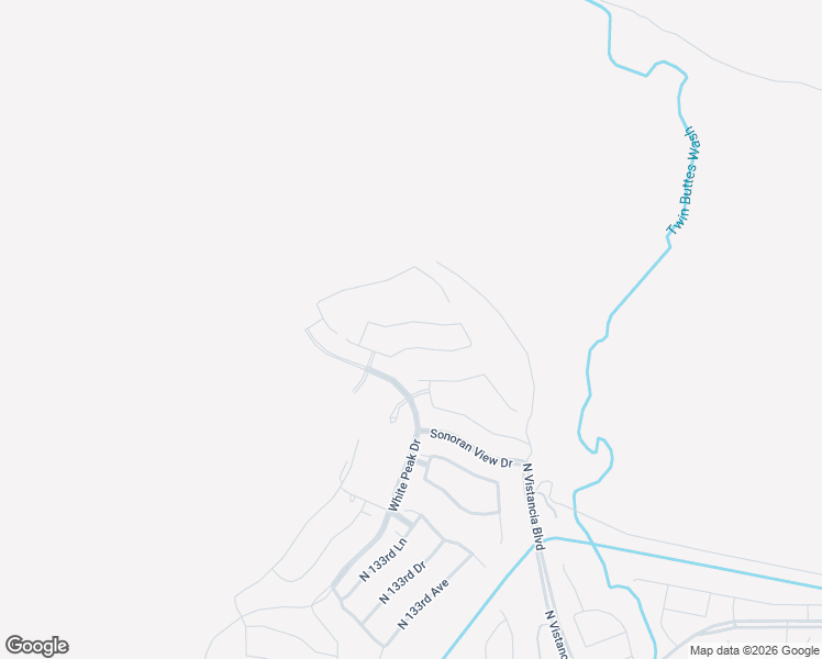 map of restaurants, bars, coffee shops, grocery stores, and more near 13309 West Red Range Way in Peoria