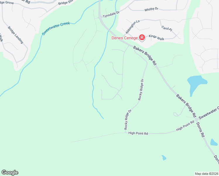 map of restaurants, bars, coffee shops, grocery stores, and more near 632 Stratford Drive in Douglasville