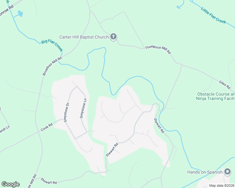 map of restaurants, bars, coffee shops, grocery stores, and more near 1565 Riverview Road in Monroe