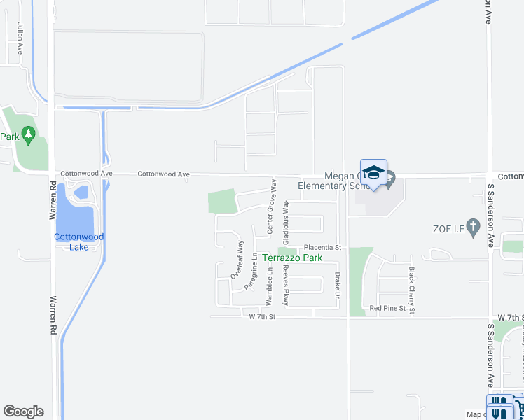 map of restaurants, bars, coffee shops, grocery stores, and more near 2914 Coffeeberry Way in San Jacinto