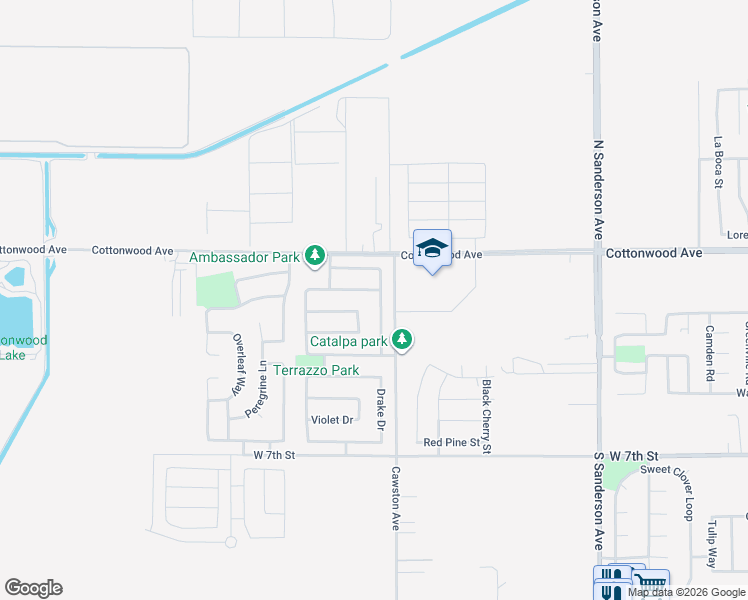 map of restaurants, bars, coffee shops, grocery stores, and more near 230 Northwood Avenue in San Jacinto