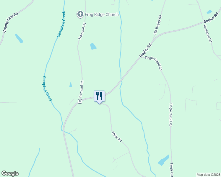 map of restaurants, bars, coffee shops, grocery stores, and more near 9408 Bagley Road in Empire