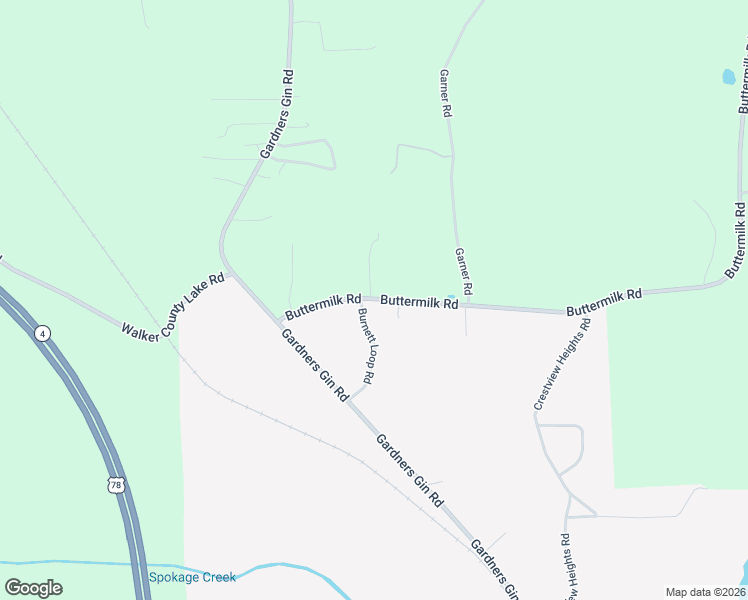 map of restaurants, bars, coffee shops, grocery stores, and more near 3301 Buttermilk Road in Cordova