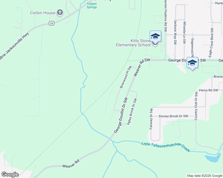 map of restaurants, bars, coffee shops, grocery stores, and more near 1505 Ryleigh Way Southwest in Jacksonville