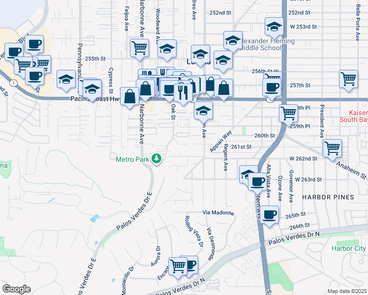 2052 261st Street, Lomita CA Walk Score