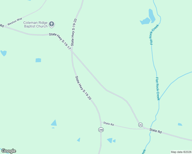 map of restaurants, bars, coffee shops, grocery stores, and more near 1699 McCreight Road in Ridge Spring