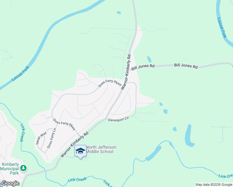 map of restaurants, bars, coffee shops, grocery stores, and more near 9555 Ambrose Lane in Kimberly