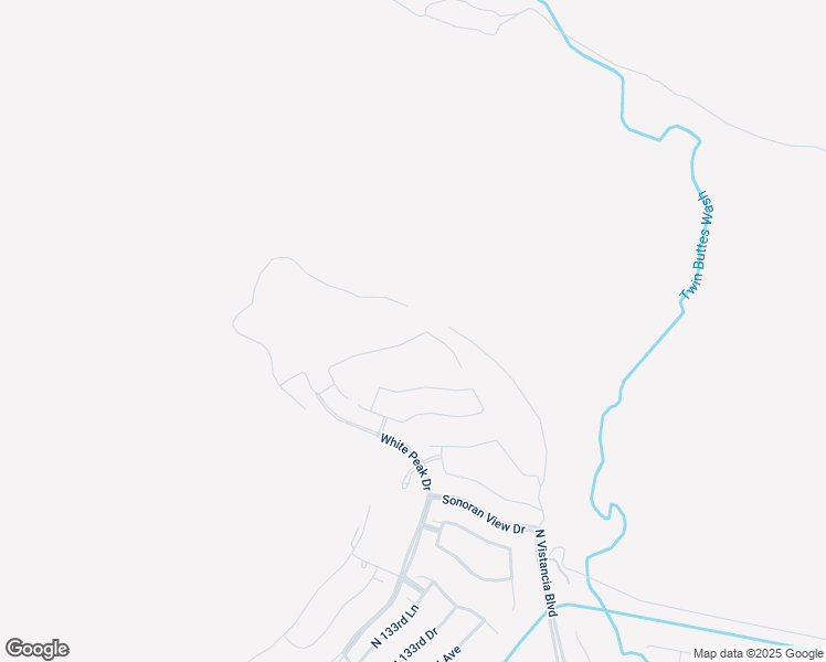 map of restaurants, bars, coffee shops, grocery stores, and more near North Vistancia Boulevard in Peoria