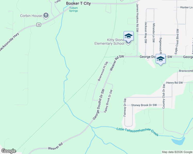 map of restaurants, bars, coffee shops, grocery stores, and more near 1505 Ryleigh Way Southwest in Jacksonville