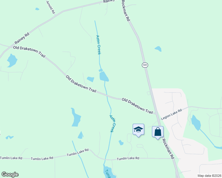 map of restaurants, bars, coffee shops, grocery stores, and more near 225 Old Draketown Trail in Villa Rica