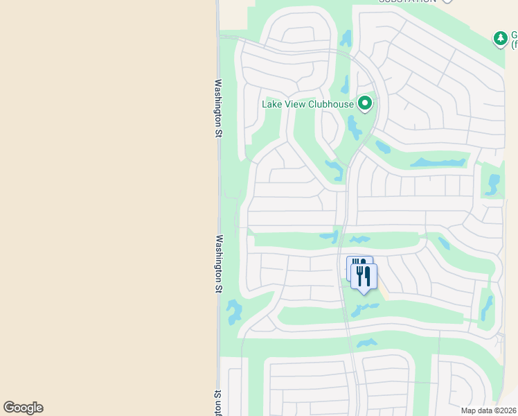 map of restaurants, bars, coffee shops, grocery stores, and more near 78166 Kistler Way in Palm Desert