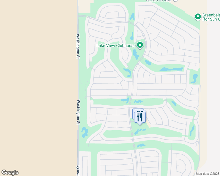 map of restaurants, bars, coffee shops, grocery stores, and more near 78296 Kistler Way in Palm Desert