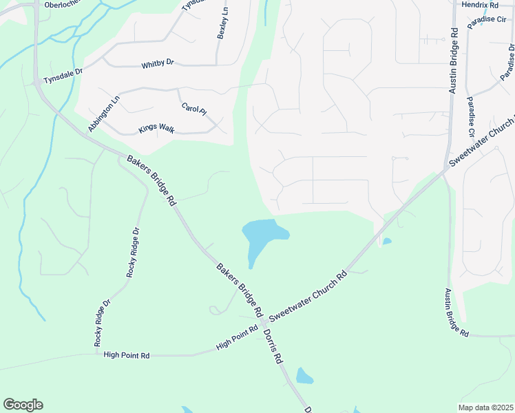 map of restaurants, bars, coffee shops, grocery stores, and more near 23 Faith Court in Douglasville