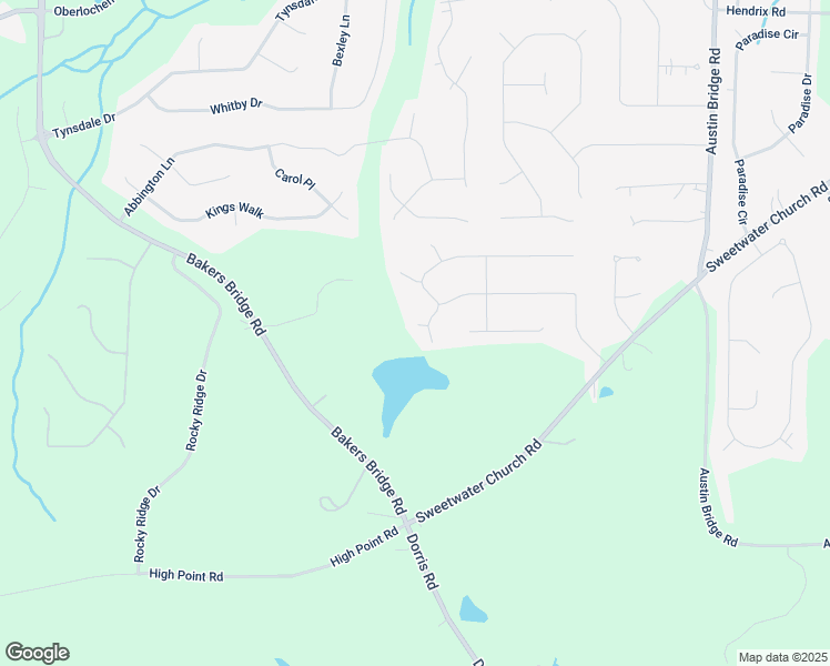 map of restaurants, bars, coffee shops, grocery stores, and more near 23 Faith Court in Douglasville