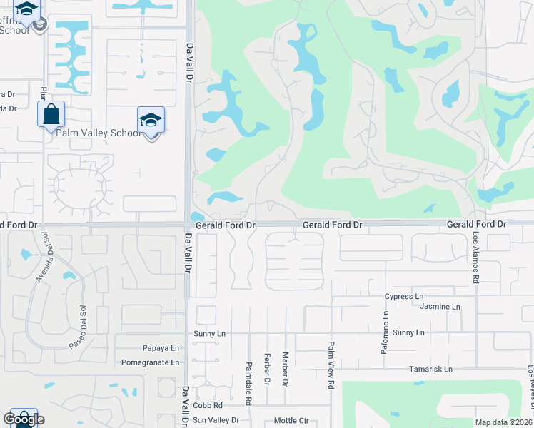 map of restaurants, bars, coffee shops, grocery stores, and more near 4 Mission Court in Rancho Mirage