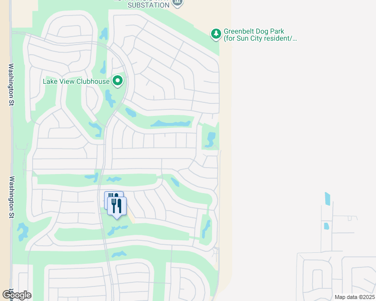 map of restaurants, bars, coffee shops, grocery stores, and more near 78757 Moonstone Lane in Palm Desert